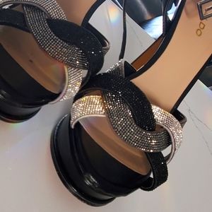 Aldo black heels